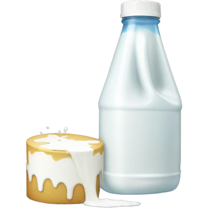 dont cry over spilled milk emoji