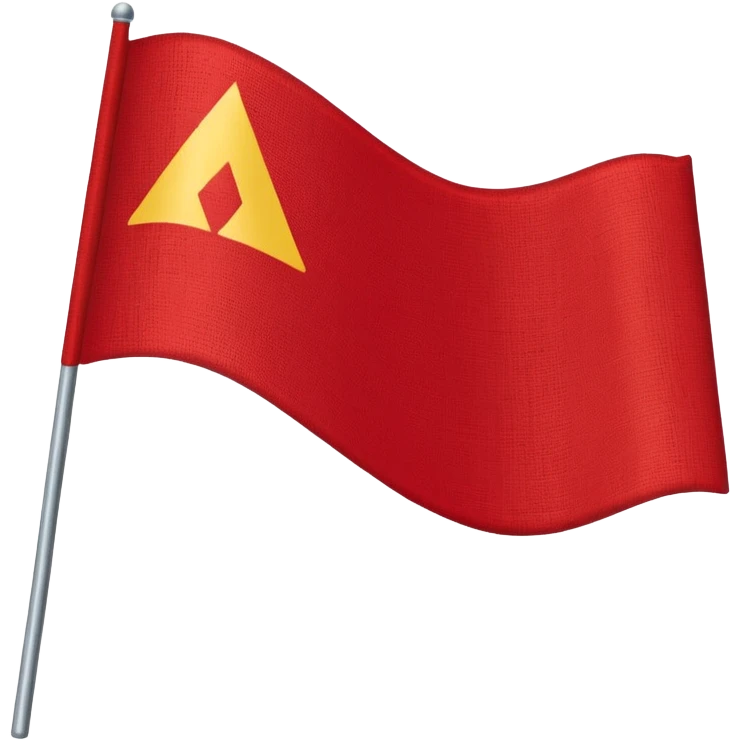 triangular flag emoji