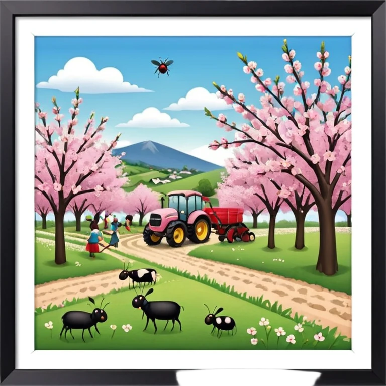 садок вишневий коло хати, хрущі над вишнями гудуть. плугатарі з плугами йдуть. співають ідучи дівчата, а матері вечерять ждуть emoji