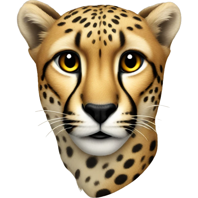 cheetah heart  emoji