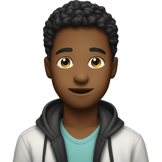 Boy with rizz emoji