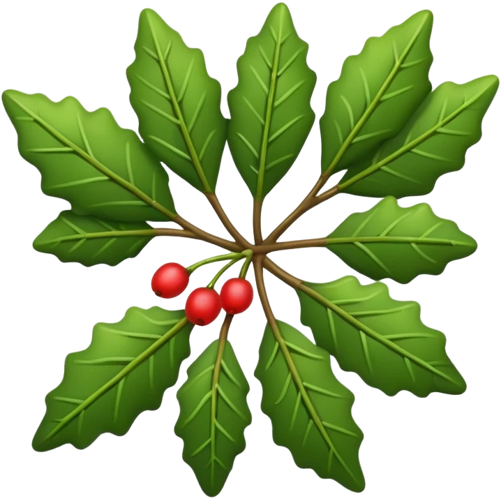 Mistletoe emoji