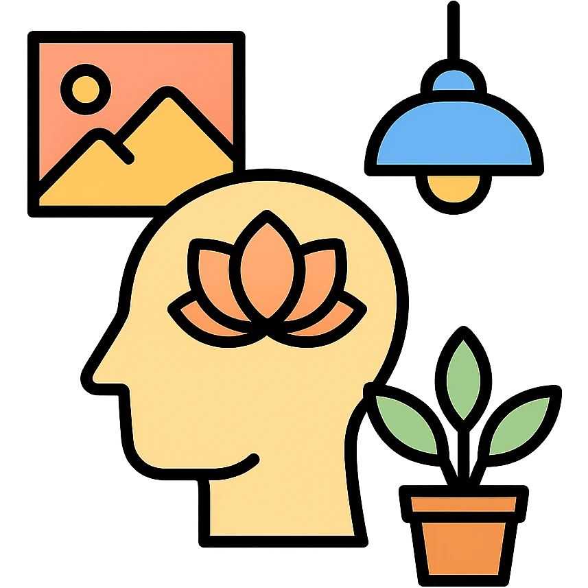 mindful interior design emoji