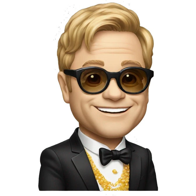 Elton John emoji