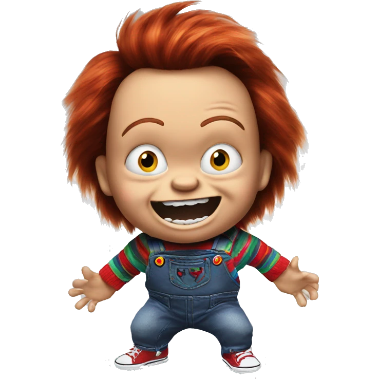 Chucky dancing emoji