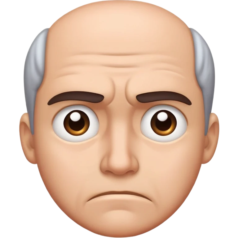 face straining while pulling emoji