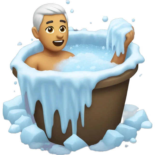 ice bath emoji