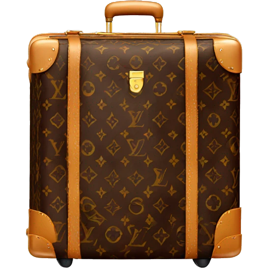 Louis Vuitton luggage emoji