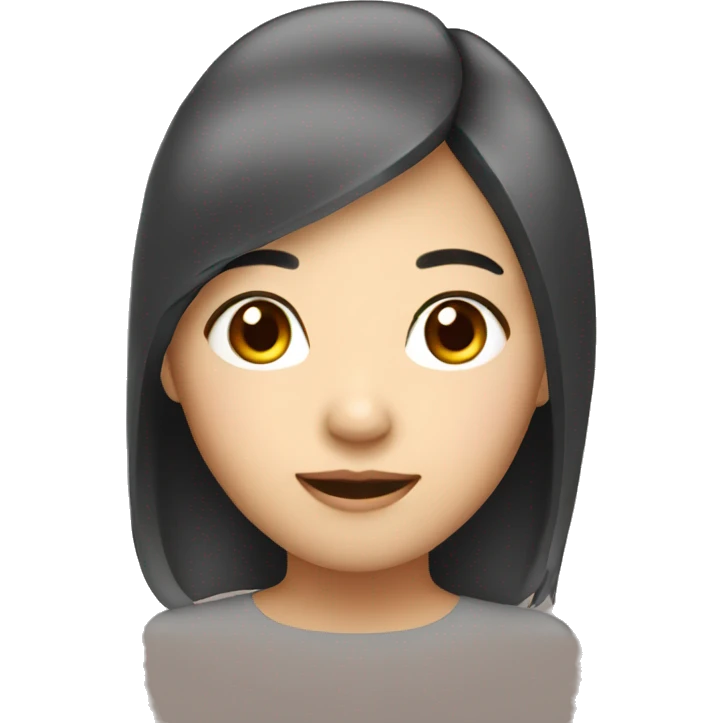 Asian girl emoji