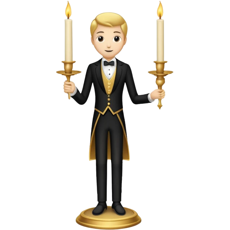 Character in Beauty and the Beast: Candlestick Butler Lumia emoji