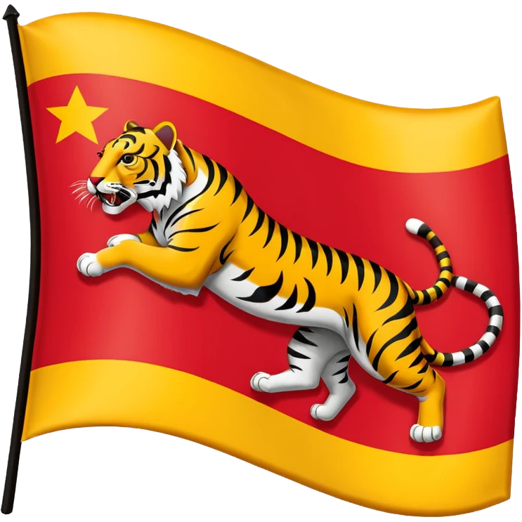 Tamil eelam libration tigers flag emoji