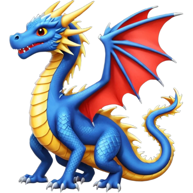 Fourth wing black morningstar dragon  emoji