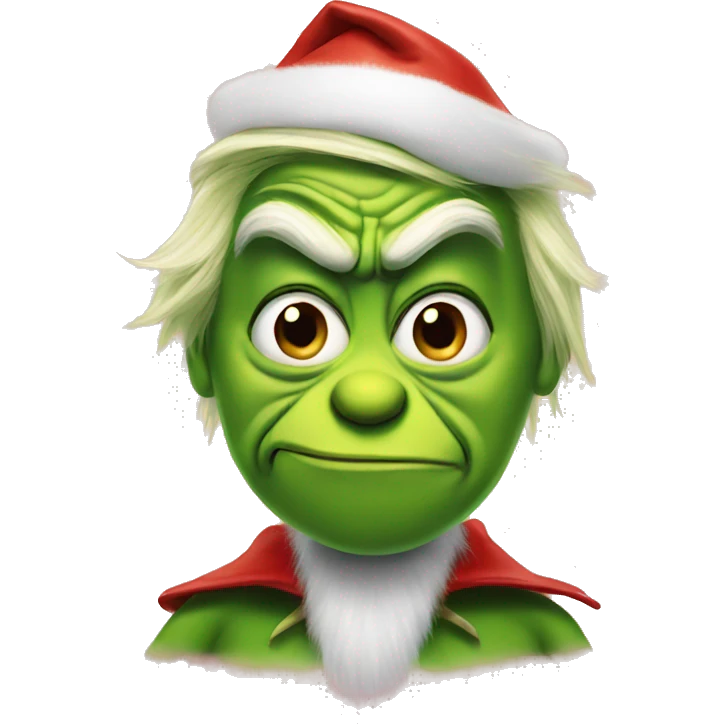 donald trump grinch  emoji