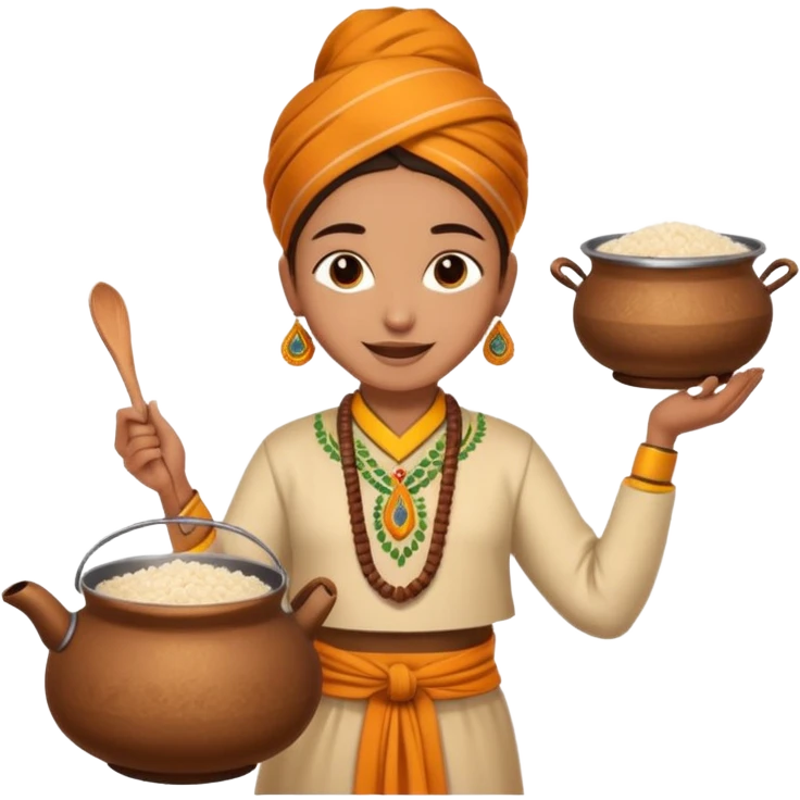 Emoji about Indian festival pongal  emoji