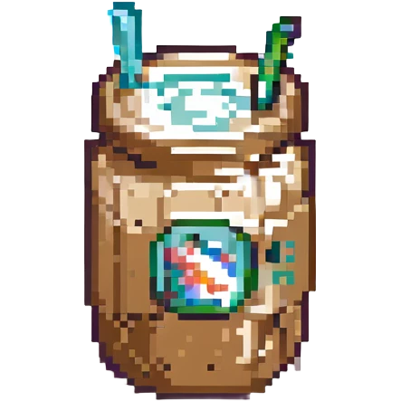 iced coffee latte emoji