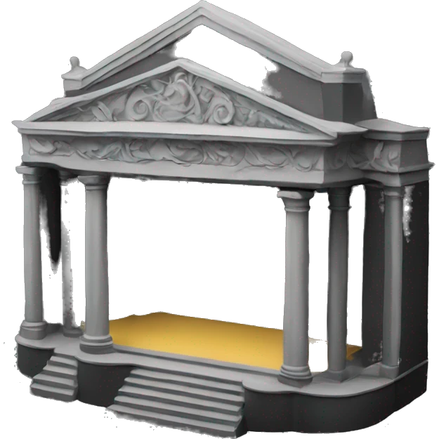 stage maquette black  emoji