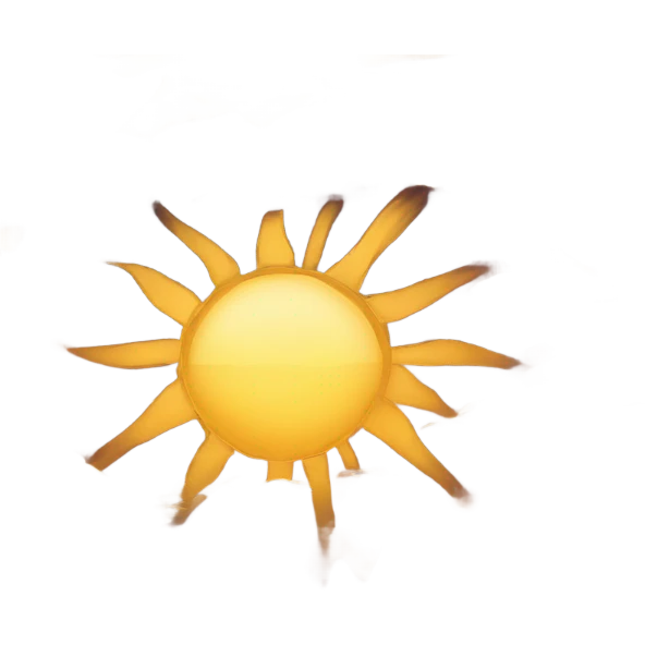 Hawaii sun  emoji
