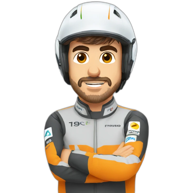 Fernando Alonso emoji