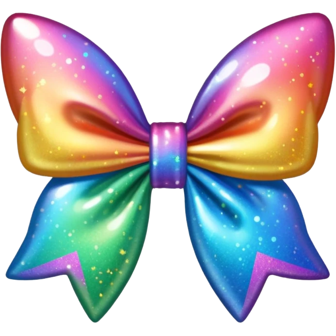Glitter Bow emoji