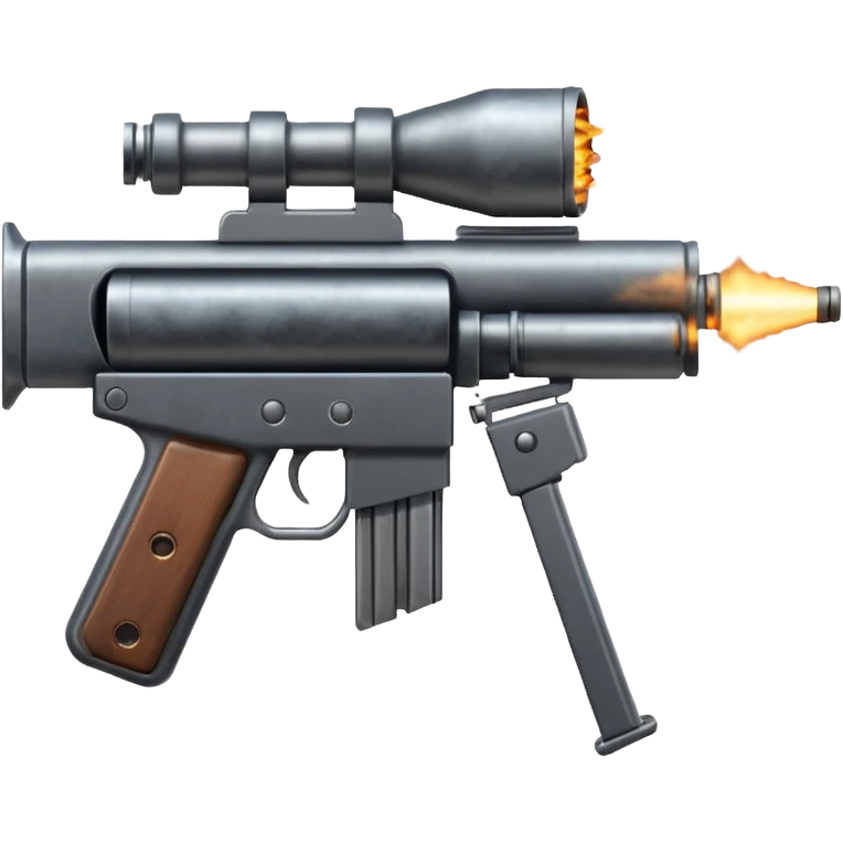 machine gun shooting emoji