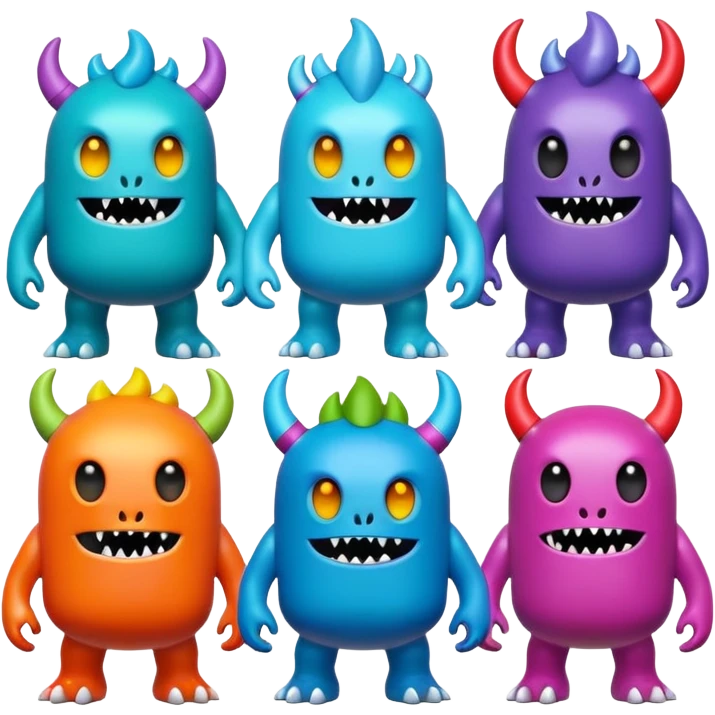 Popmart the monsters emoji