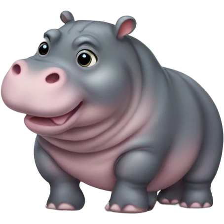 Baby fat hippo  emoji