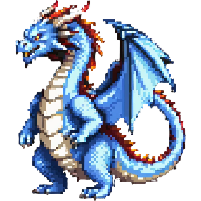 majestic dragon ready for battle emoji