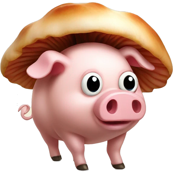 piggy wiggy tripping on mushrooms  emoji
