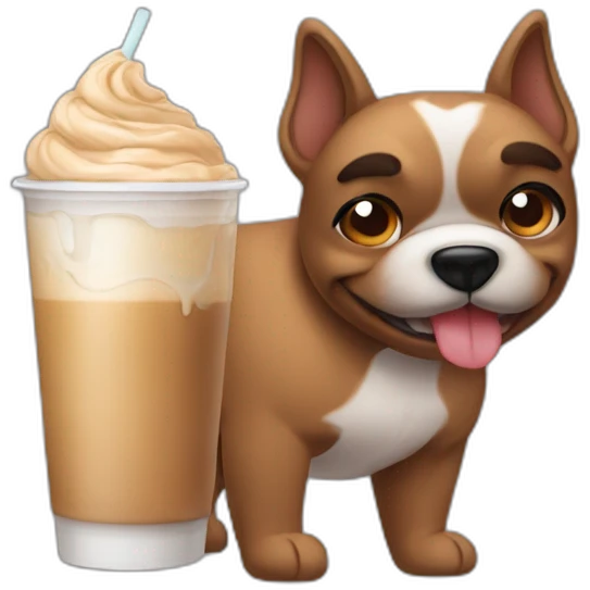 Muscles / iced coffee / gay / dog  emoji