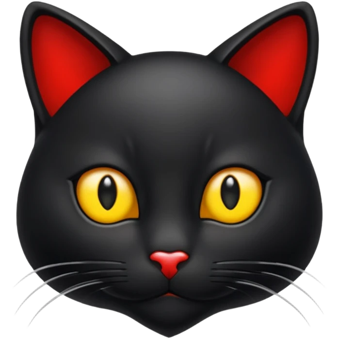 Coeur avec un chat emoji