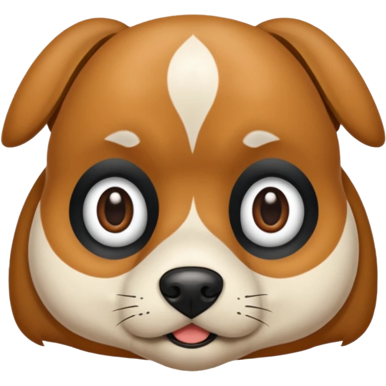 Un chien s'étonne  emoji