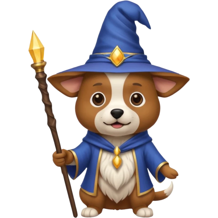 DOG WIZARD emoji