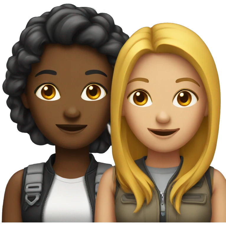two tech girls emoji