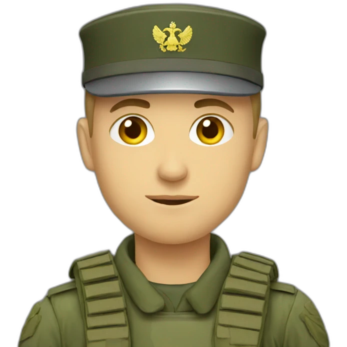 Russian soldier emoji