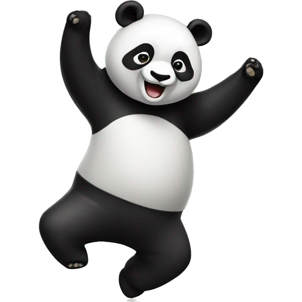 Panda qui danse  emoji