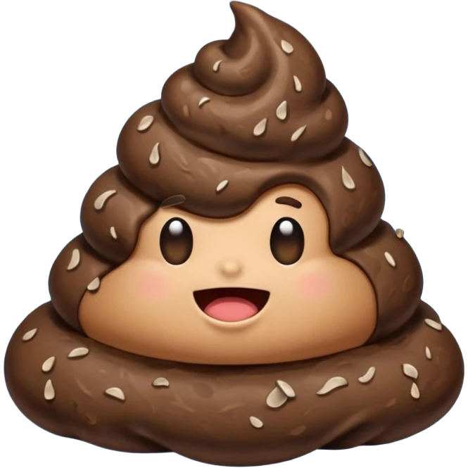 night poop time emoji