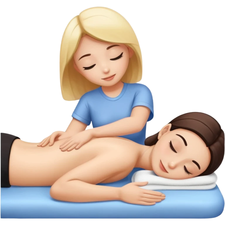 Back massage emoji