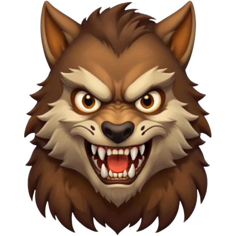 Werewolf with taperfade emoji