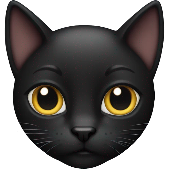 Black cat emoji