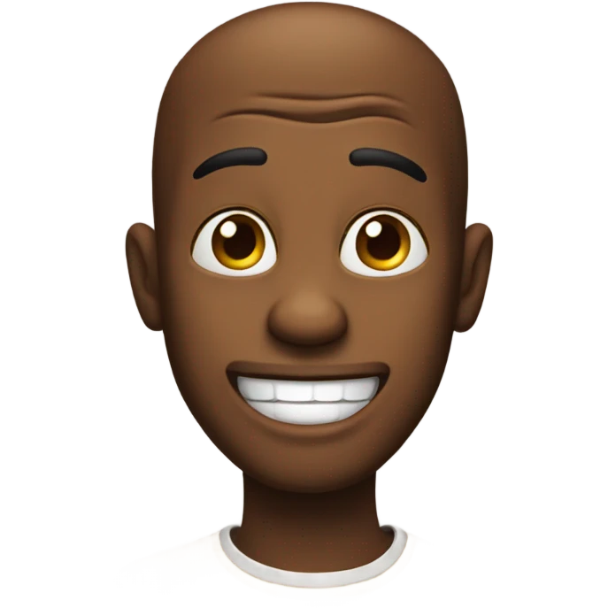Funny face emoji
