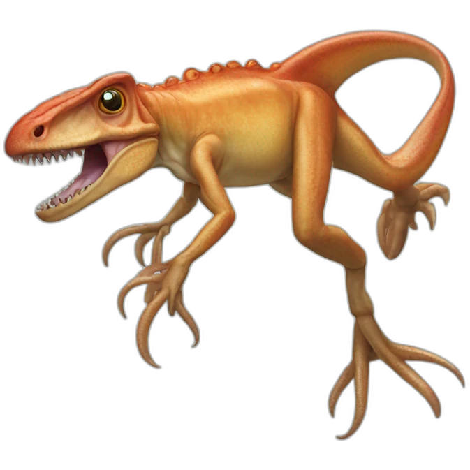 tyrannosaurus rex squid emoji