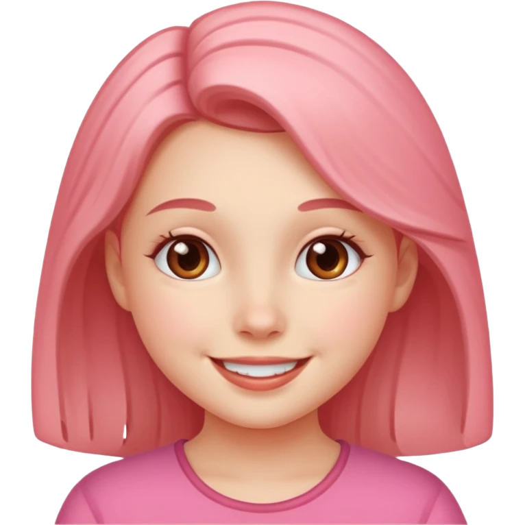 Tatlı kız emoji