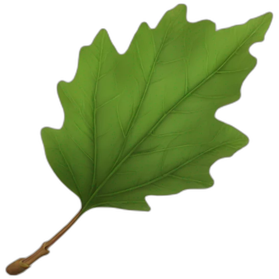 Falling leaf emoji