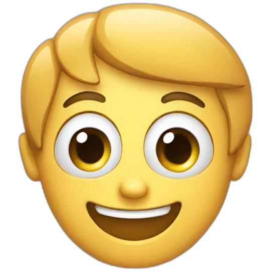 a happy laptop emoji