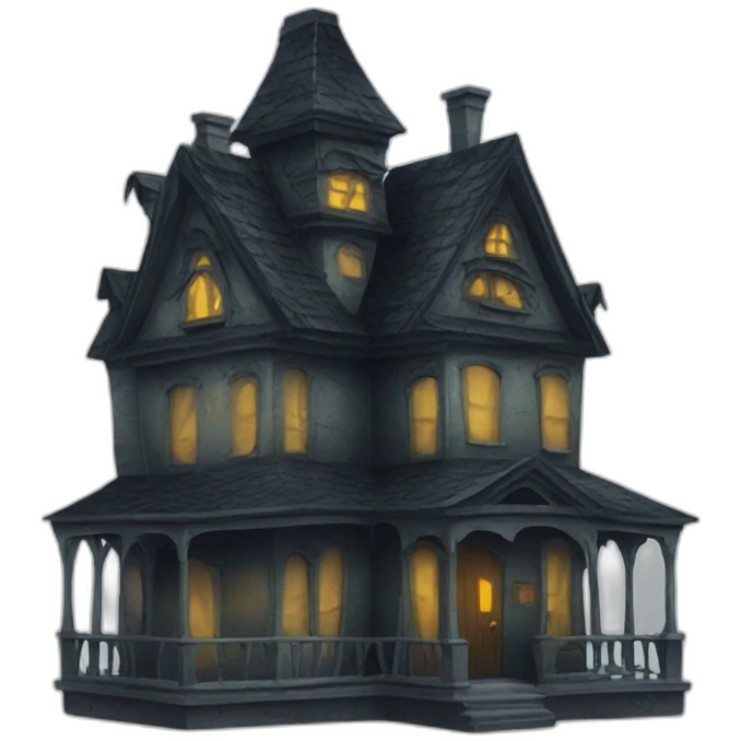 Haunted house emoji