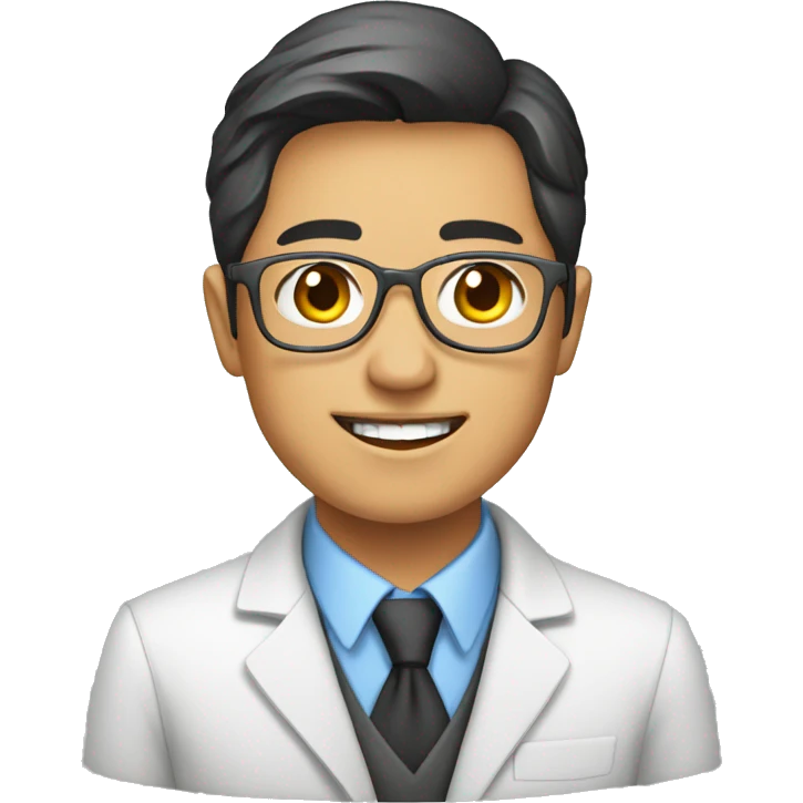 Chemistry young asia teacher emoji