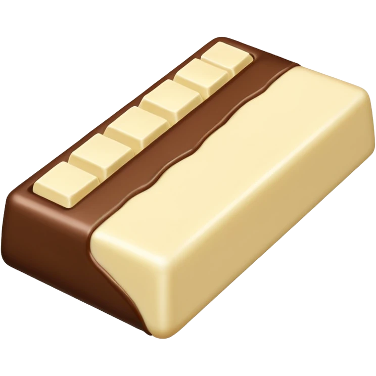 White chocolate emoji