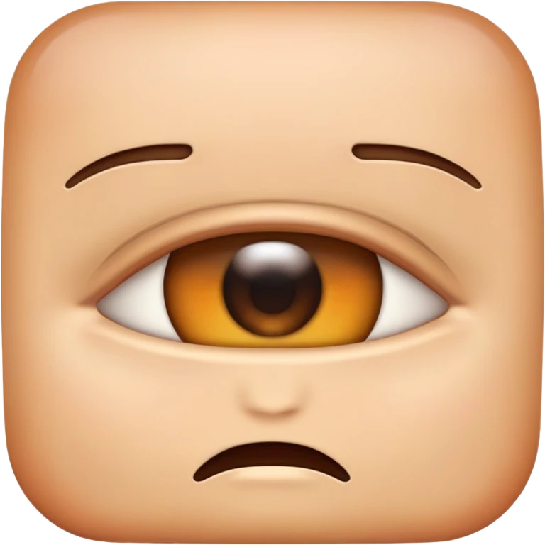 eye twitching straight face emoji emoji
