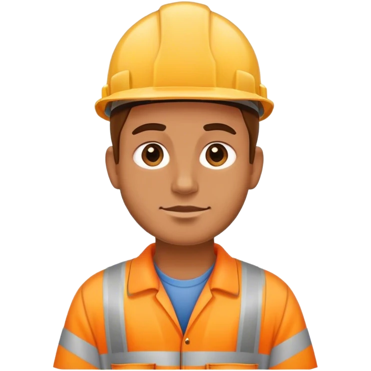 builder photorealistic  emoji