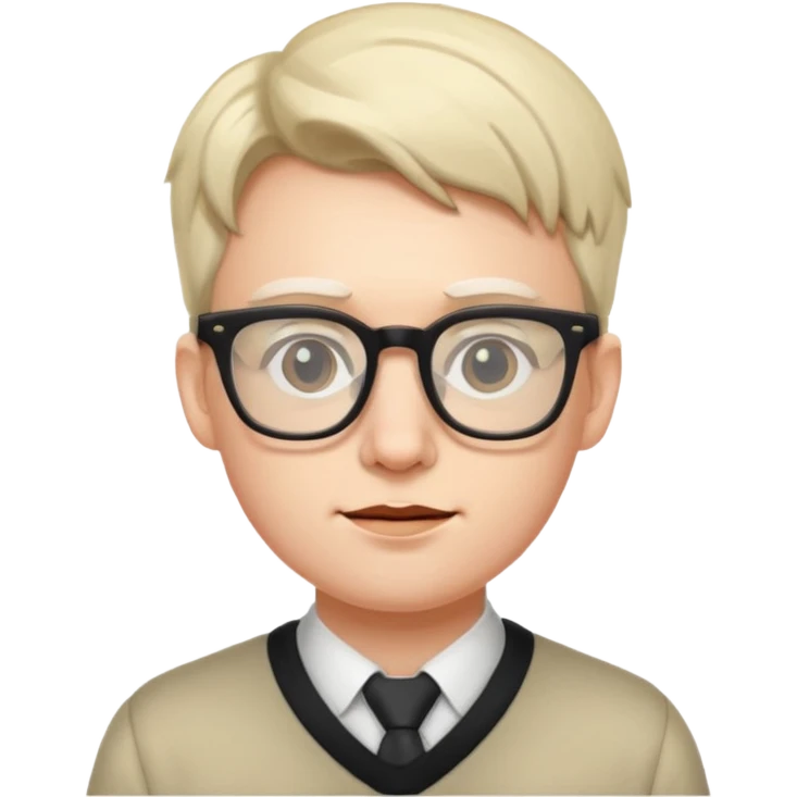 Nerd head emoji